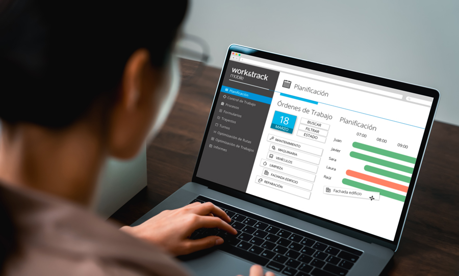 Planificador inteligente de órdenes de trabajo